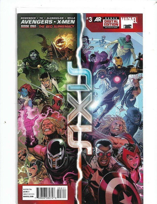 Avengers X-Men AXIS #3 (2015) 1st print Cover A NM X-Men Avengers Rick  nw127