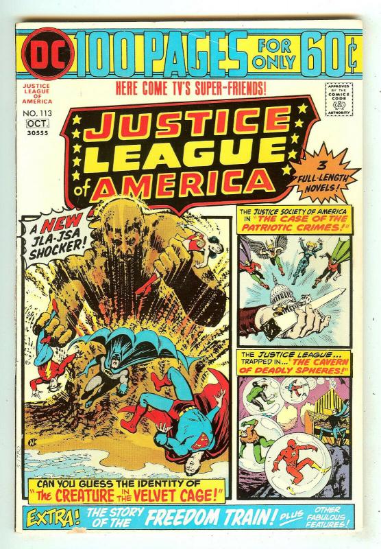 Justice League Of America 113   100 Pages