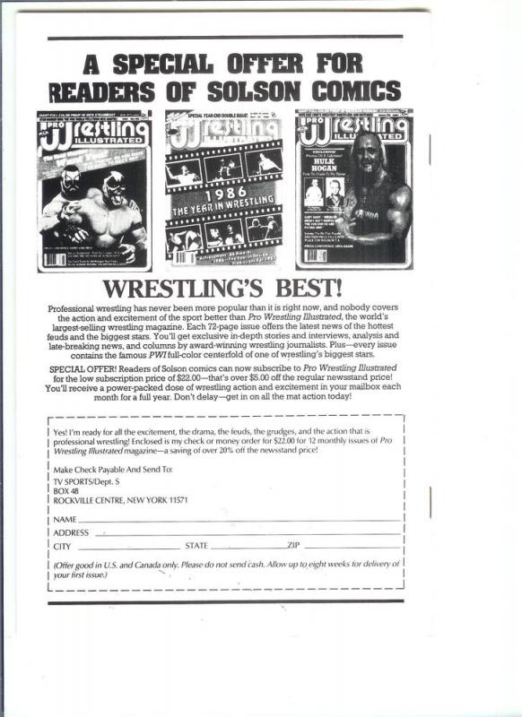 Reagan's Raiders #3 - Copper Age - 1986 (VF/NM)