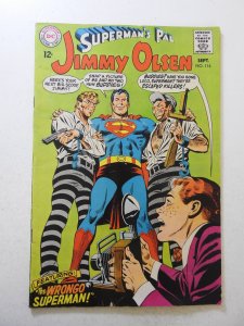 Superman's Pal, Jimmy Olsen #114 (1968) GD/VG Condition 1 1/2 in spine s...