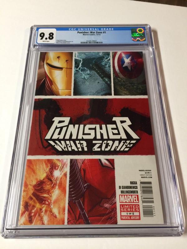 Punisher War Zone 1 Cgc 9.8 2012