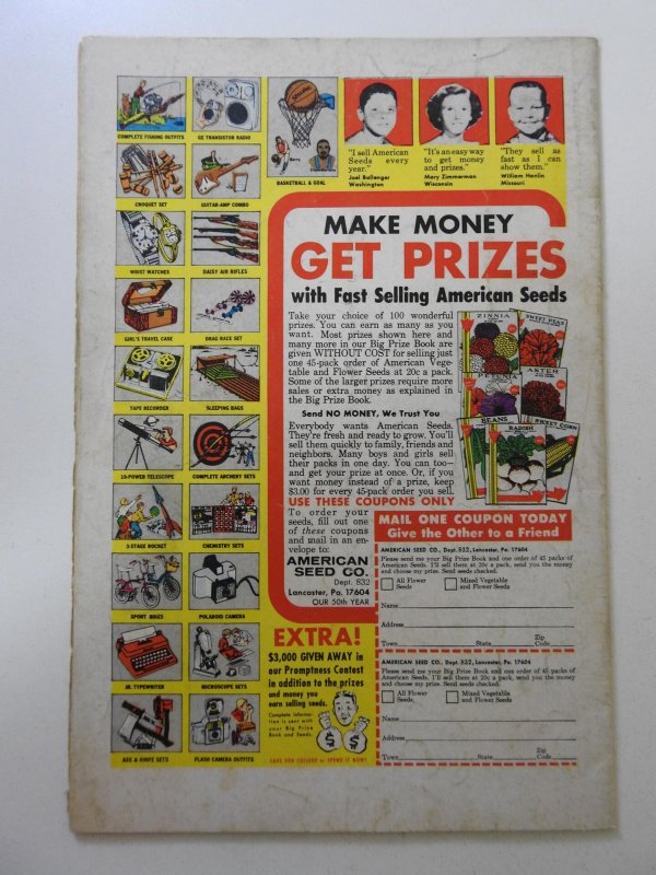 Secret Six #1 (1968) GD/VG Condition 2 centerfold wraps detached top staple