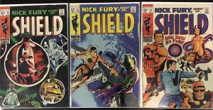 Nick Fury Agent of SHIELD #1-18 Jim Steranko Marvel 1968 Silver Age  