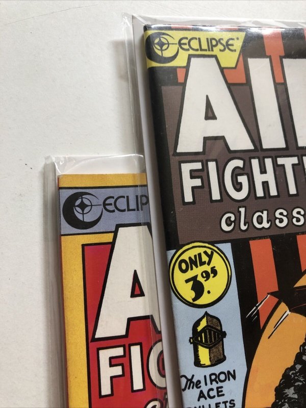 Air Fighters Classics Vols 3 + 5 Eclipse Comics 1988 Airboy And His Bird Plane 