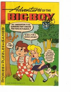 Adventures Of The Big Boy # 209 VG Promo Comic Book DK2