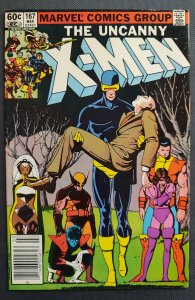 The Uncanny X-Men #167 Newsstand Edition (1983)