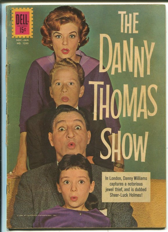 Danny Thomas Show, Four Color Comics #1249 1962-Dell--photo cover-TV-VG