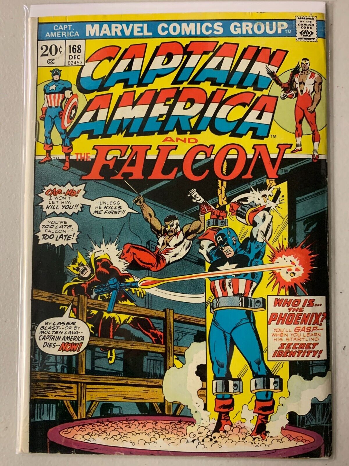 Captain America 168 1st Helmut Zemo appearance 5.0 (1973) Comic