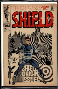 Nick Fury, Agent of SHIELD #4 (1968) Nick Fury