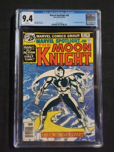 Marvel Spotlight #28 - 1st Solo Moon Knight/Don Perlin (CGC 9.4) 1976