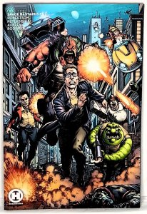 SPACE BASTARDS #1 Darick Robertson Minimal Trade Variant Cover Humanoids Comics