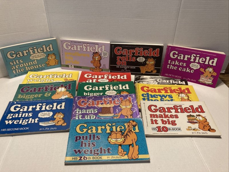 Garfield Comic Book Collection  Lot Of 14 (2064)