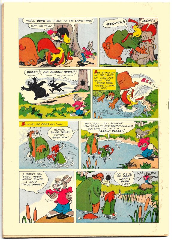 DISNEY'S UNCLE REMUS & TALES OF BR'ER RABBIT (1946) Dell 4-Color #129  8.0 VF