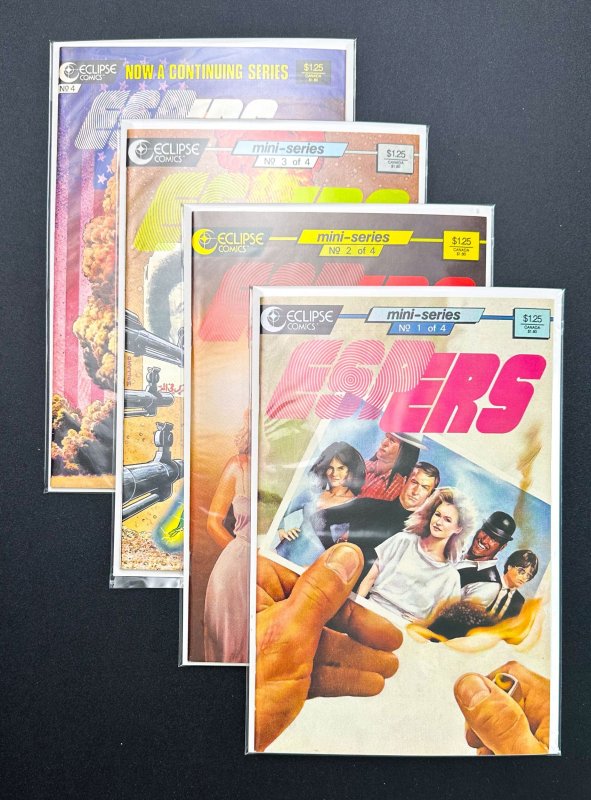 Espers #1-4 (1986) - [LOT 4bks] - Early Work of James D. Hudnall - VF/NM