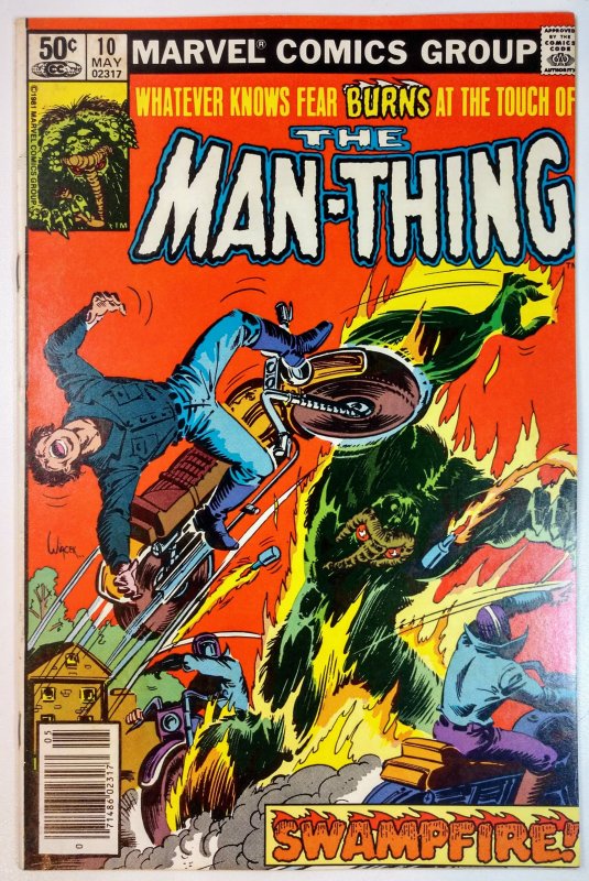 Man-Thing #10 (8.5, 1981) NEWSSTAND