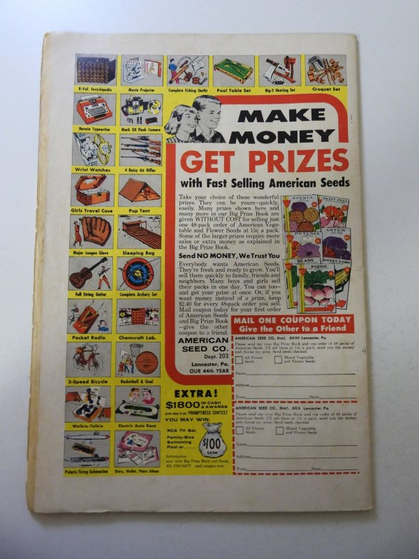 Superman #152 (1962) VG- Cond centerfold detached at 1 staple, moisture stains