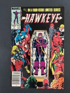 Hawkeye #4 Newsstand Edition (1983) - VF/NM