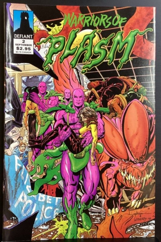 Warriors of Plasm #2 - Defiant Comics - September 1993