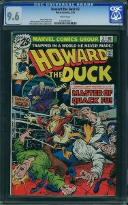 Howard the Duck #3 (1976) CGC 9.6 NM+