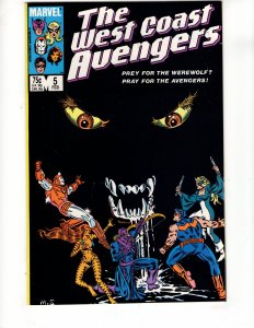 West Coast Avengers #5 (F/VF)>>> $4.99 UNLIMITED SHIPPING!!! / ID#365