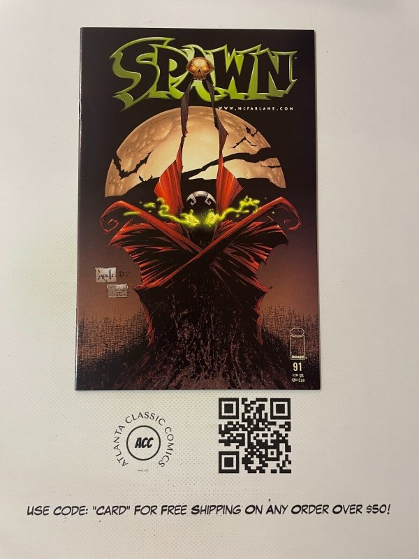 Spawn # 91 NM 1st Print Image Comic Book Todd McFarlane Greg Capullo 10 J222