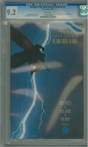 Batman: The Dark Knight #1 (1986) CGC 9.2! 1st Appearance of Carrie Kelly!