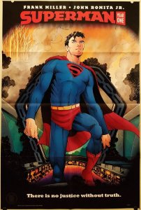 Superman Year One Miller & Romita Jr 2019 Folded Promo Poster (24x36) New FP299 