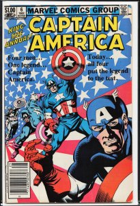 Captain America Annual #6 (1982) Captain America
