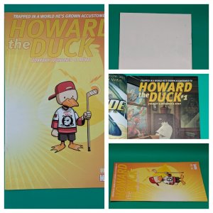 HOWARD THE DUCK #1 EVOLUTION OF HOWARD ZDARSKY VARIANT *RARE* MARVEL COMICS