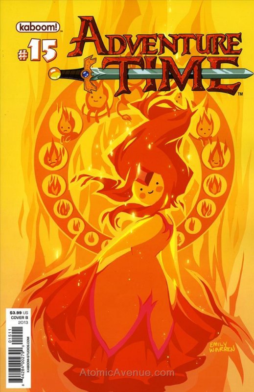 Adventure Time #15B VF/NM ; Boom! | Kaboom