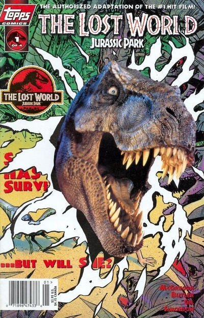 Lost World, The: Jurassic Park #1 (Newsstand) GD ; Topps | low grade comic Photo