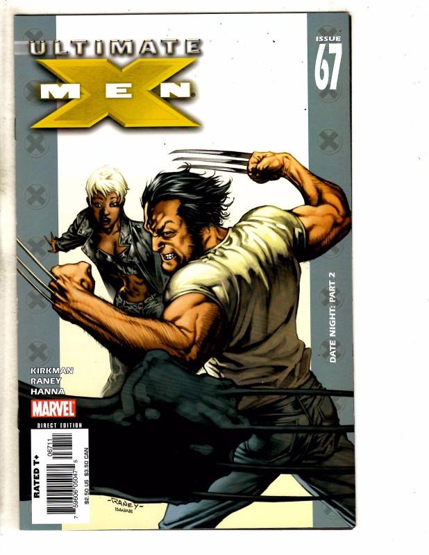 Lot Of 9 Ultimate X-Men Marvel Comic Books # 66 67 68 69 70 71 72 73 74 J263