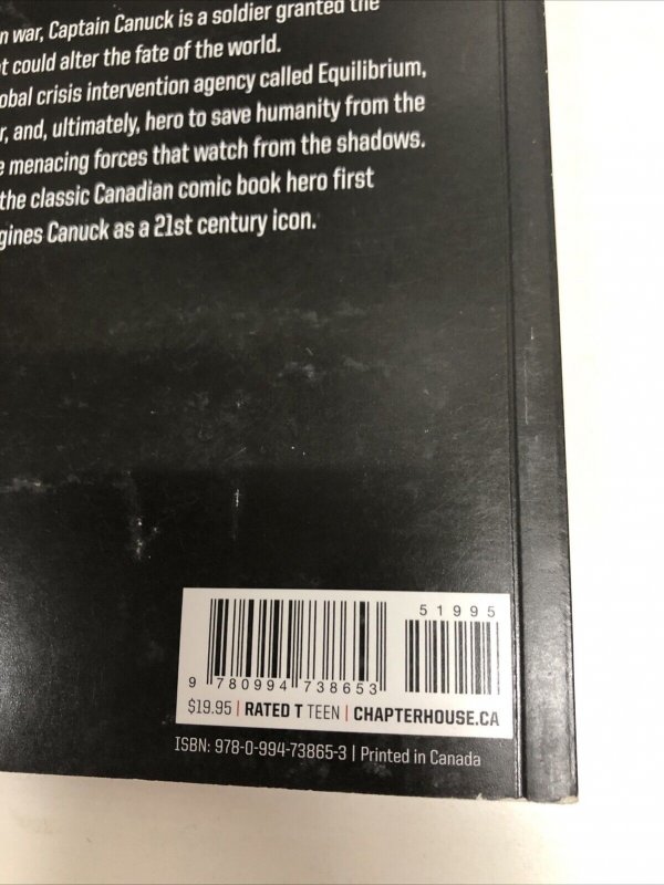 Captain Canuck Aleph (2016) TPB Chapterhouse Comics • Kalman Andrasofszky