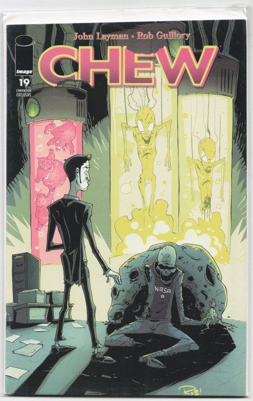 Chew #19 San Diego Comic Con Cover (2011) Chow Chu