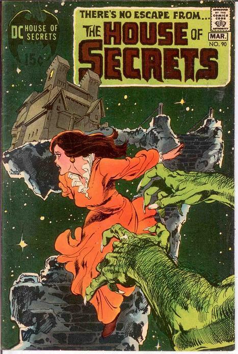 HOUSE OF SECRETS 90 FINE Neal Adams cvr, inks  1971 COMICS BOOK