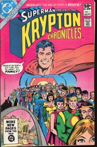 Krypton Chronicles #3 Direct Edition (1981) Red Tornado