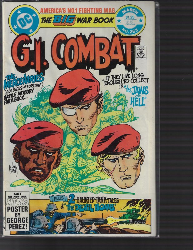 G.I. Combat #263 (DC, 1984) F