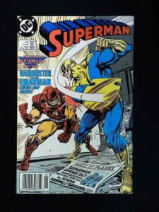 Superman #27 (2Nd Series) Dc Comics 1989 Vf+ Newsstand