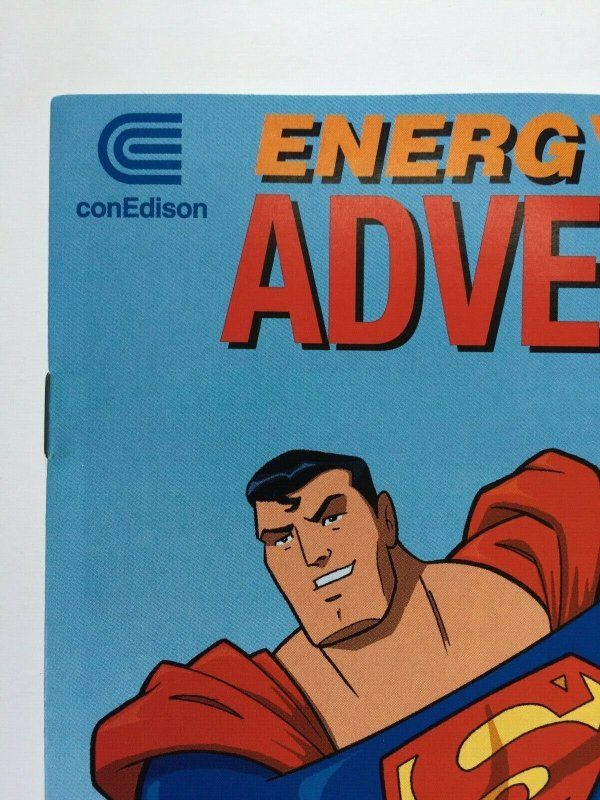 DC Con Edison Giveaway Promo Energy Safety Adventures Superman Friends 2006 