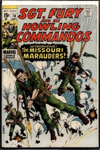 Sgt. Fury #70 (1969) Sgt. Fury