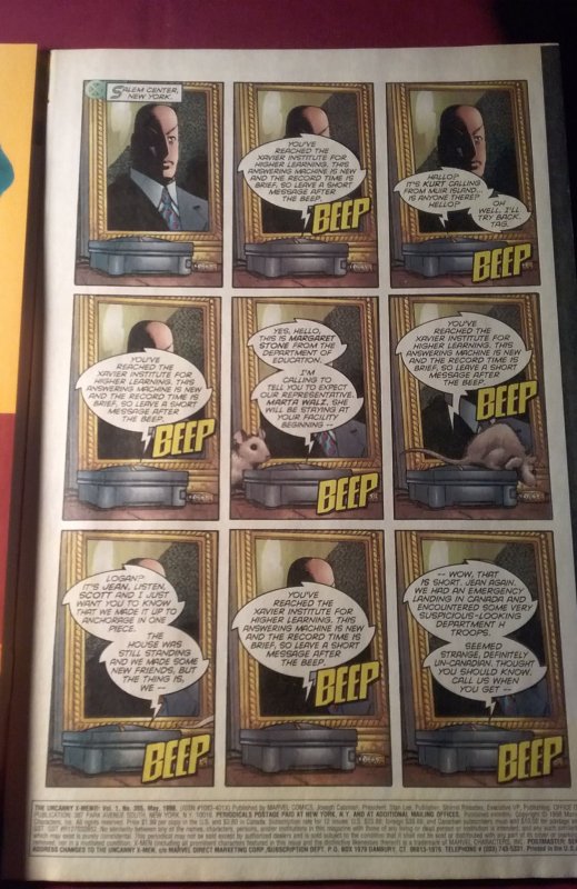 The Uncanny X-Men #355 (1998)