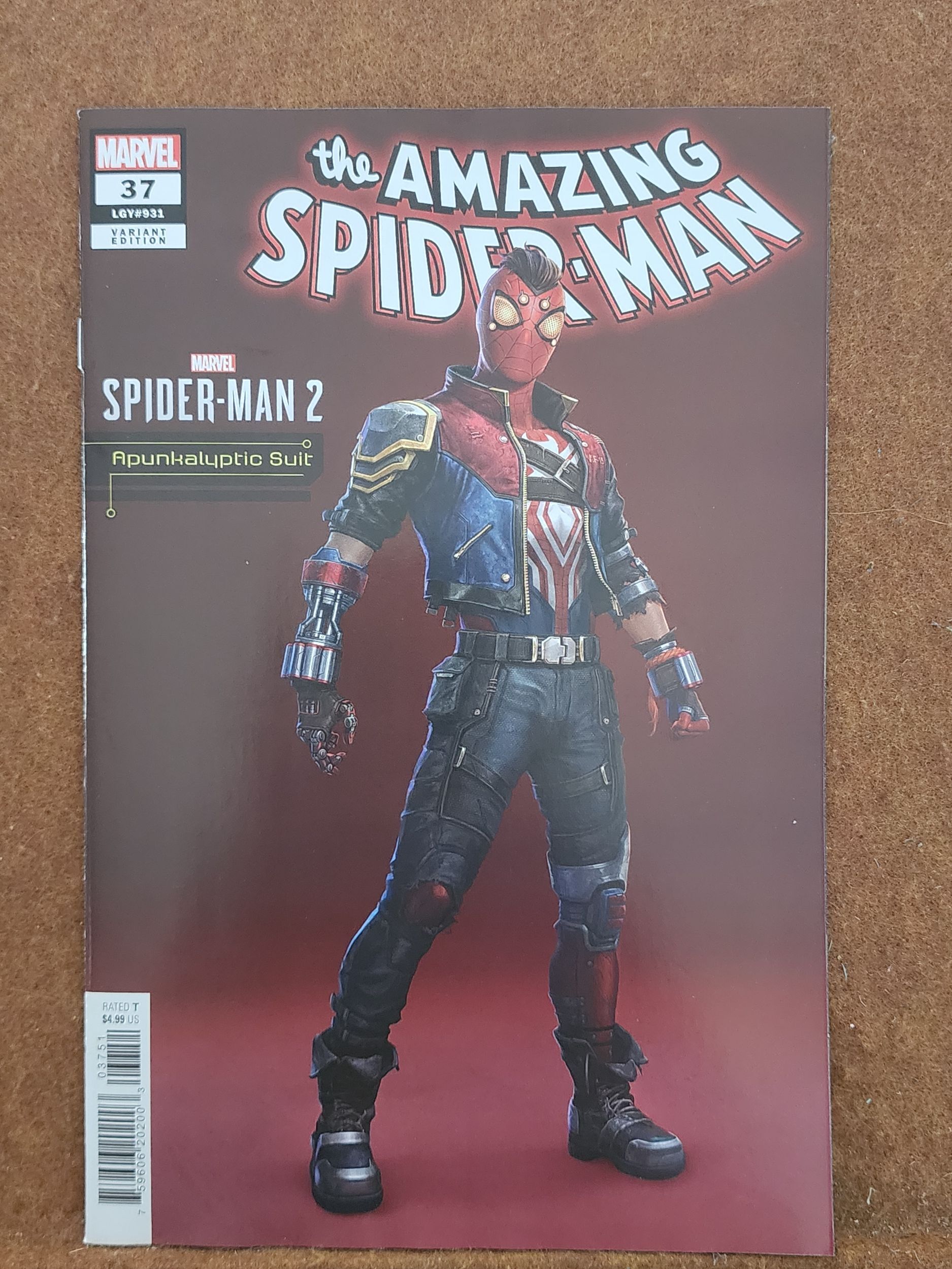 The Amazing SpiderMan 37 Variant Cover (2024) Comic Books Modern