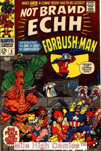 NOT BRAND ECHH! (1967 Series)  (MARVEL) #5 Fine Comics Book