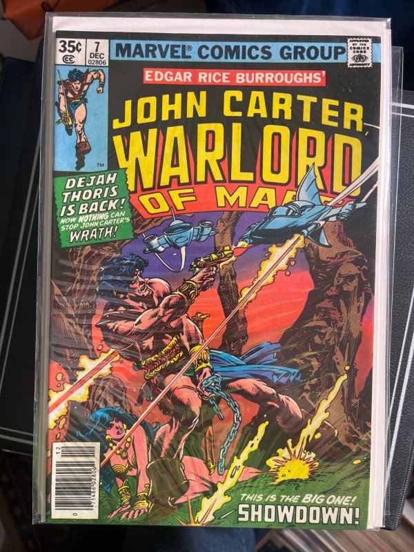 John Carter Warlord of Mars #7 (1977)