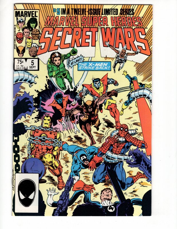 Marvel Super Heroes Secret Wars #5 Landmark Copper Age Classic !!!