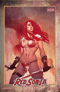 Red Sonja #17 2025 Jenny Frison 1:10 Variant Dynamite EB107