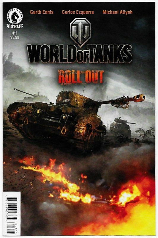 World of Tanks Roll Out #1 / 1st Printing (Dark Horse, 2016) NM