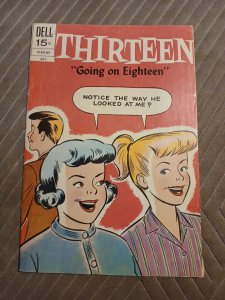 THIRTEEN (1962-1971 DELL) #28  dell 15 cent John Stanley scripts COMICS BOOK