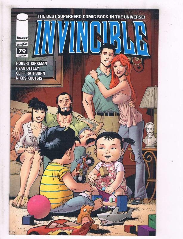 Lot Of 2 Invincible Image Comic Books # 1 (Return) + # 79 Robert Kirkman J104