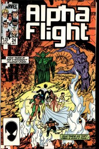 Alpha Flight #24 (1985) Alpha Flight